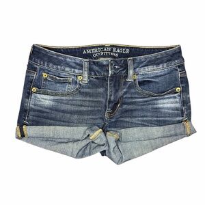 American Eagle Outfitters Women’s Shorts Size 2 Blue Denim